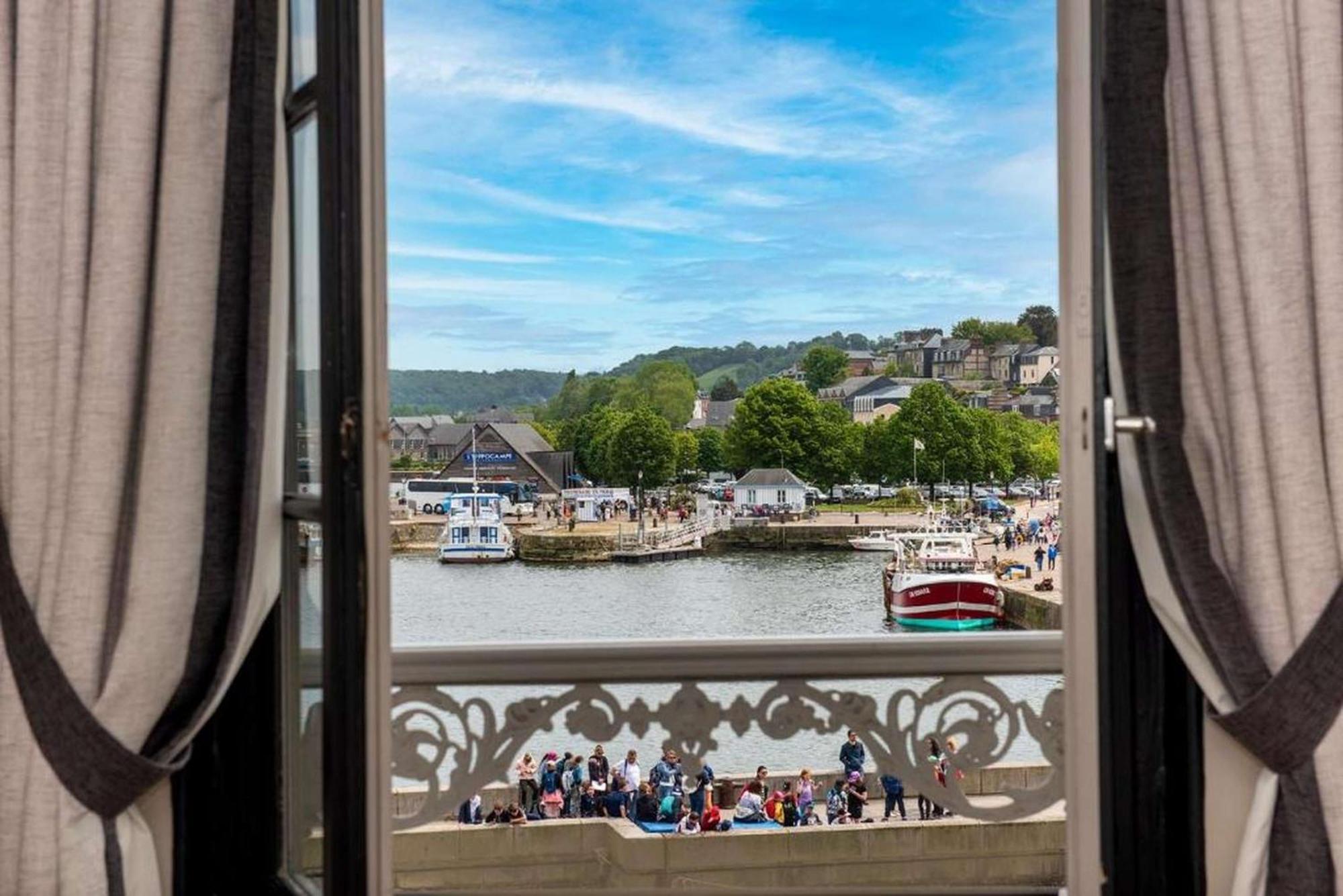 Best Western Le Cheval Blanc -Vue Sur Le Port-Plein Centre Ville Honfleur Exteriér fotografie