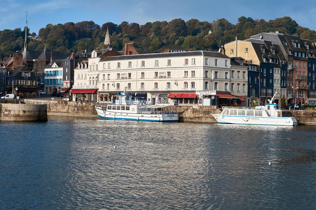 Best Western Le Cheval Blanc -Vue Sur Le Port-Plein Centre Ville Honfleur Exteriér fotografie